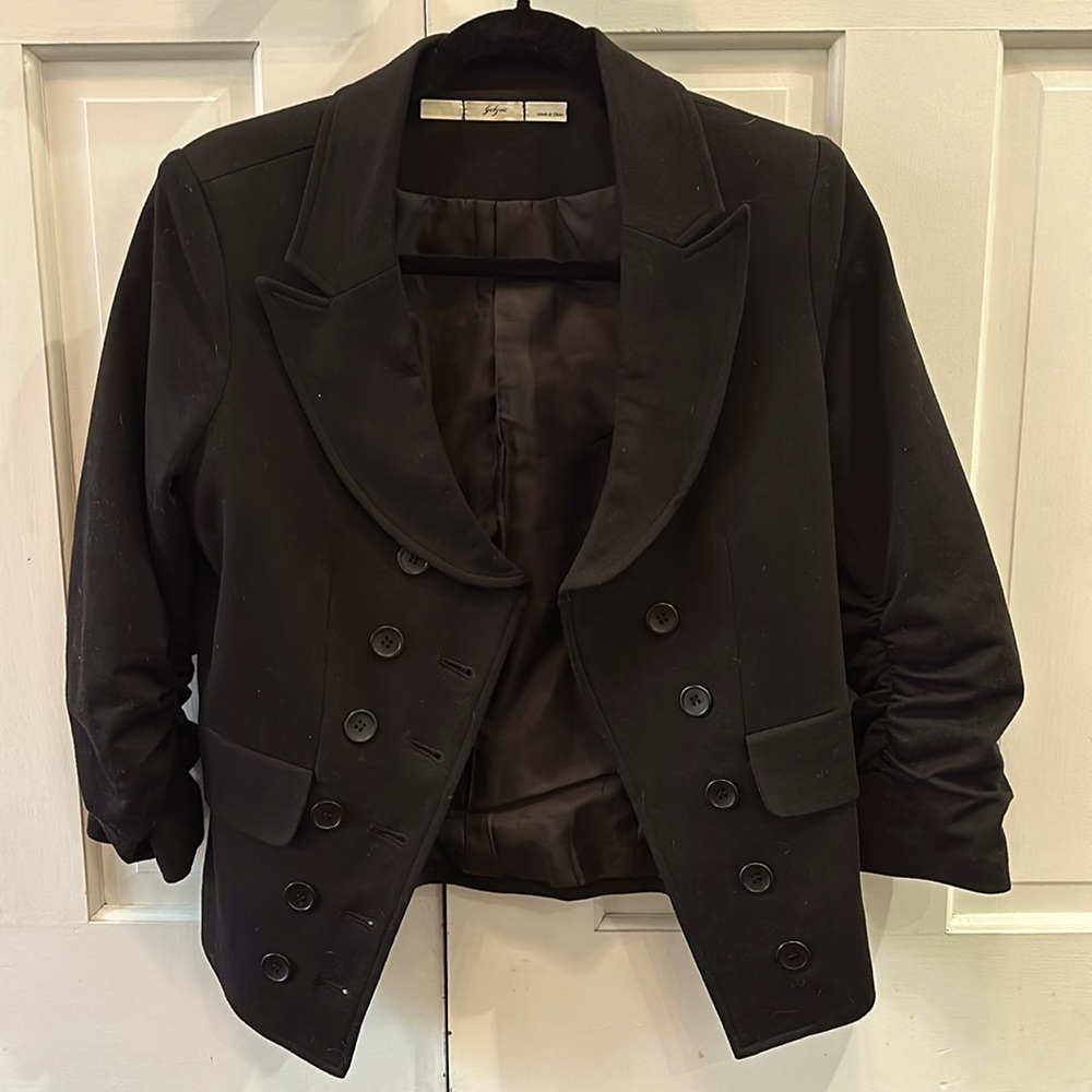 Gibson Black Double-Breasted Jacket